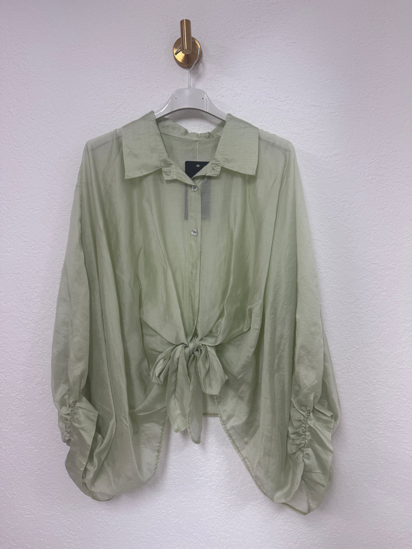 Italian Sheer Blouse