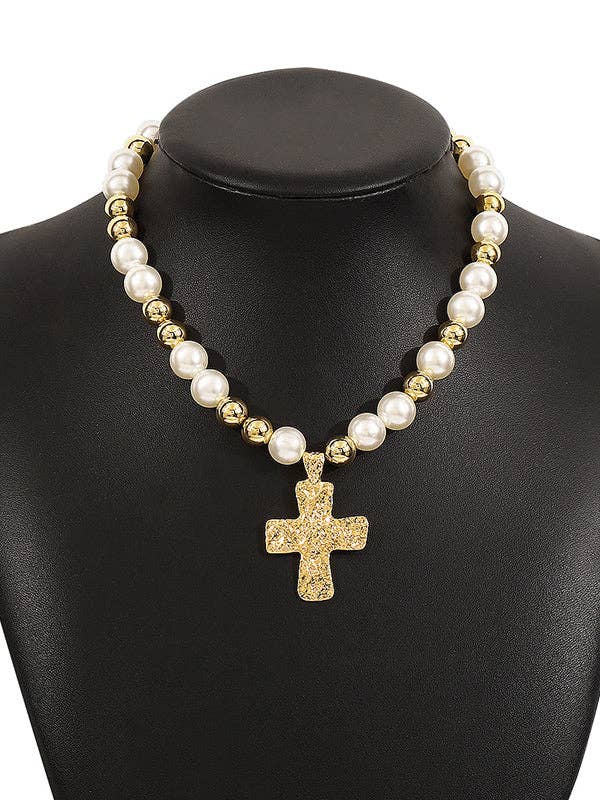 Geometric Necklaces Accessories: GOLD / One_size