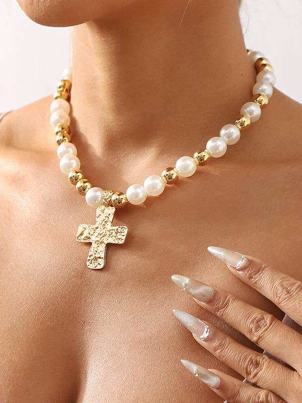 Geometric Necklaces Accessories: SILVER / One_size