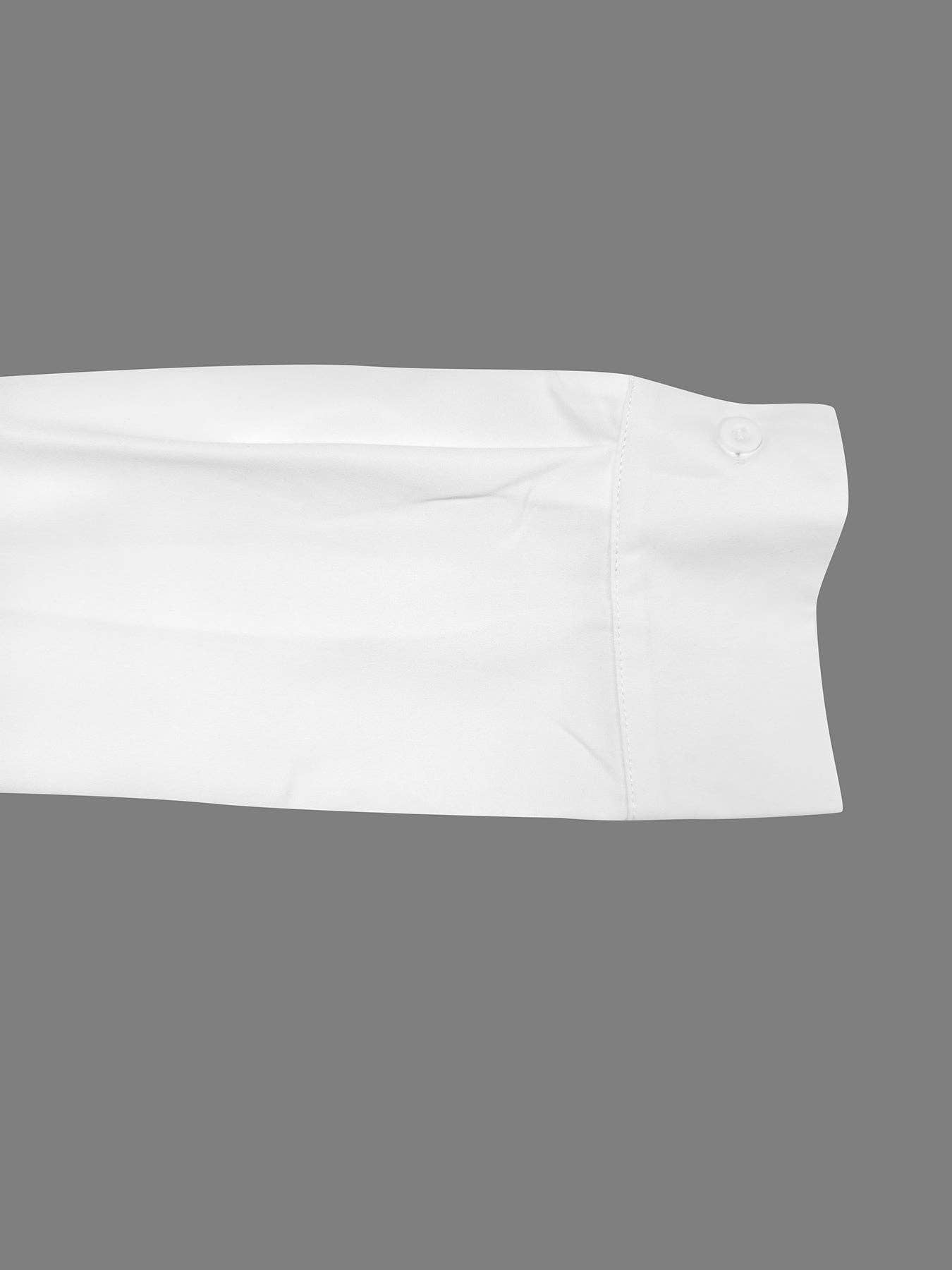 Long Sleeves Loose Solid Color Lapel Collar Mini Dresses: BLACK